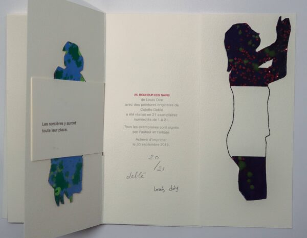 Louis Dire, Au Bonheur des nains, avec quatorze hors-textes de Colette Deblé – Image 3