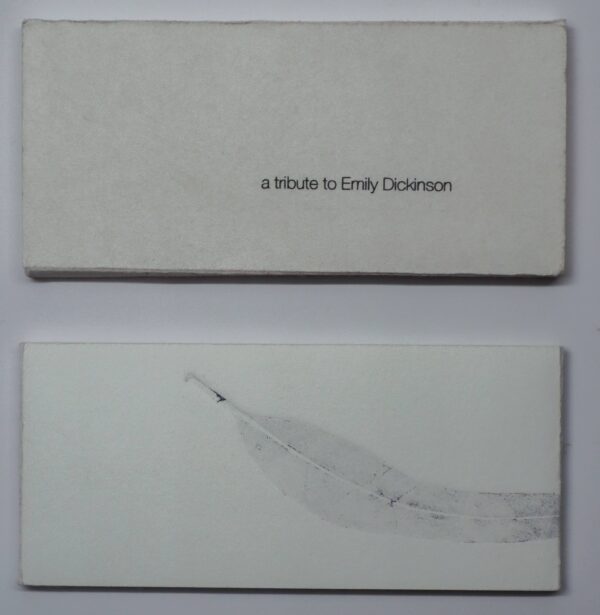 Anne-Laure H-Blanc, a tribute to Emily Dickinson
