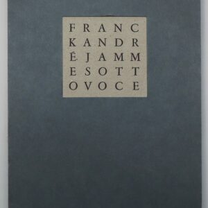Franck André Jamme, Sotto Voce