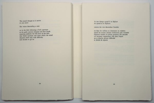 Geoffrey Squires, Paysages et silences, enrichi d’une œuvre originale de Max Wechsler – Image 2