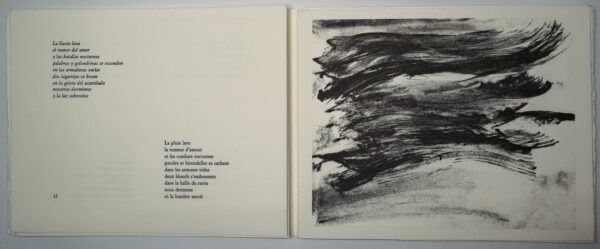 Luis Mizón, La Mariposa Disfrazada / Le papillon déguisé, avec deux lithographies originales de René Laubiès – Image 3