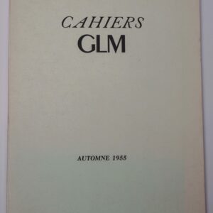 Collectif, « Cahiers GLM », n° 3 (nouvelle série)