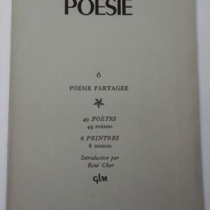 Collectif,  « Le Temps de la poésie », n°6, « Poésie partagée »