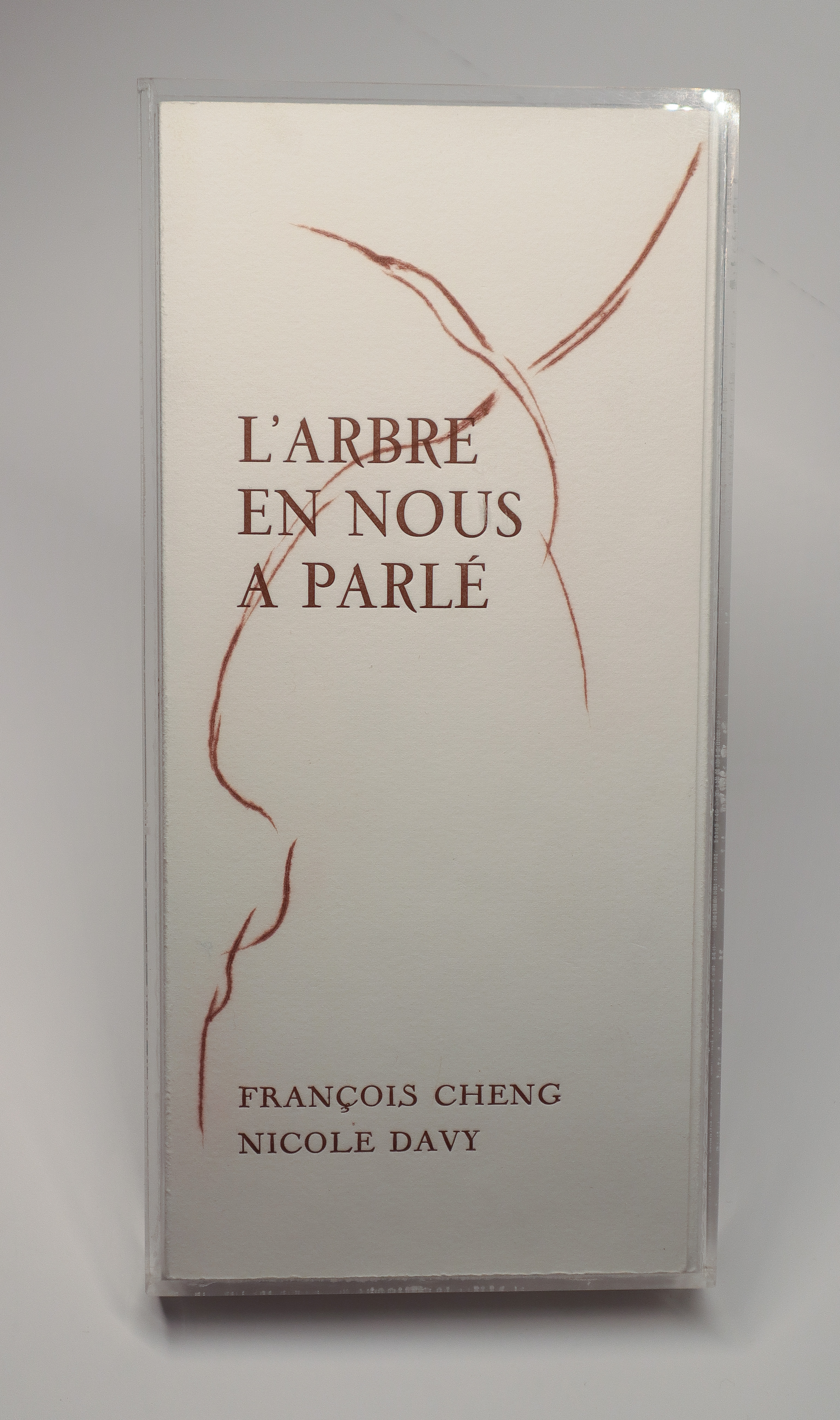 François Cheng, L’Arbre en nous a parlé, avec des gravures de Nicole Davy