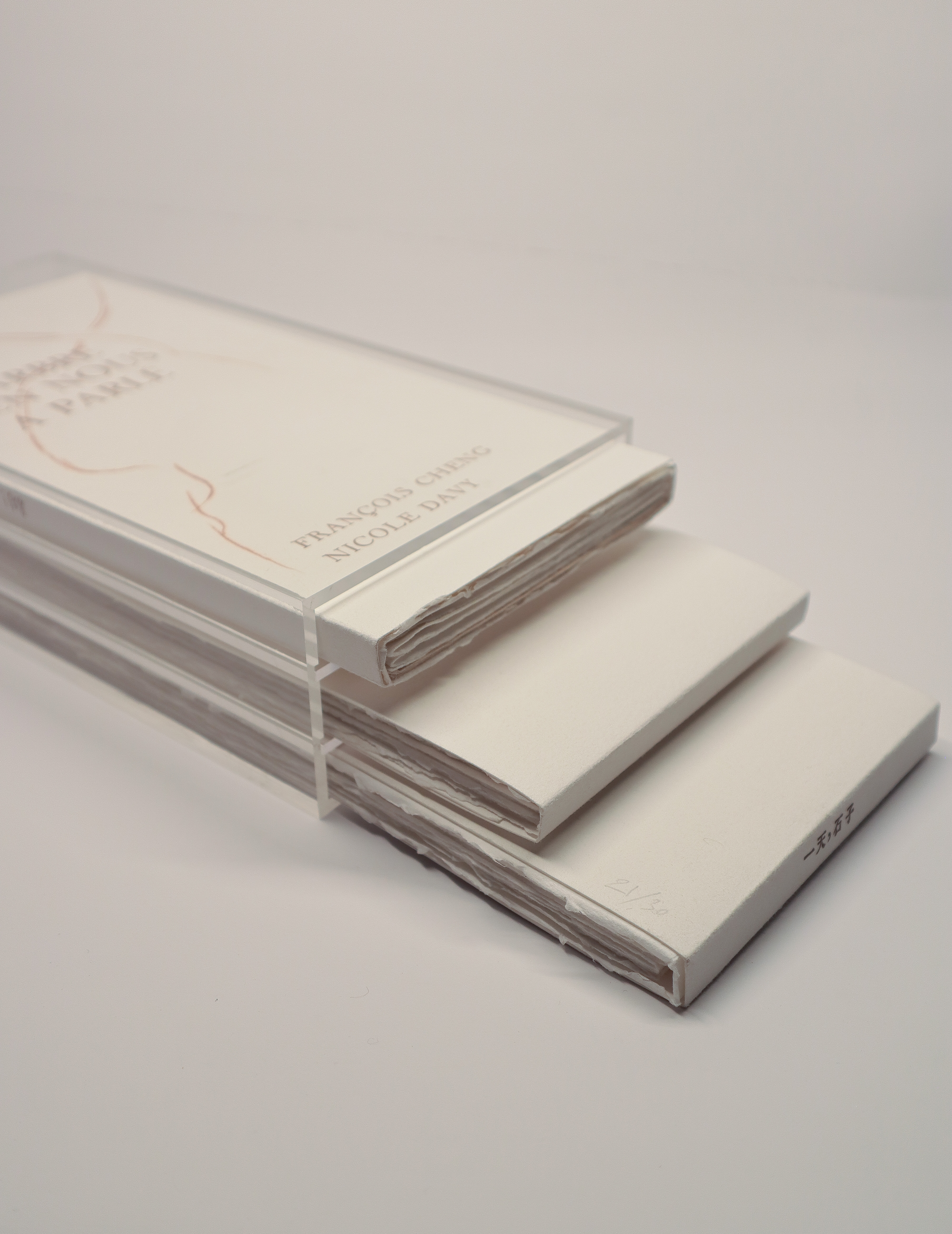 [Coffret] François Cheng, Nicole Davy, Un jour les pierres; Souvenez-vous de nous, pierres; L'arbre en nous a parlé
