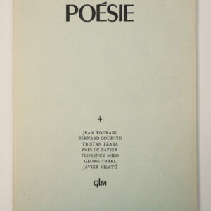 Collectif,  « Le Temps de la poésie », n°4