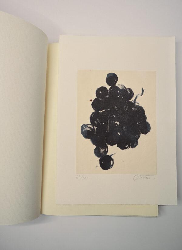 Yves Bonnefoy, La Pioggia d’estate [La Pluie d’été], avec une lithographie de Farhad Ostovani – Image 2