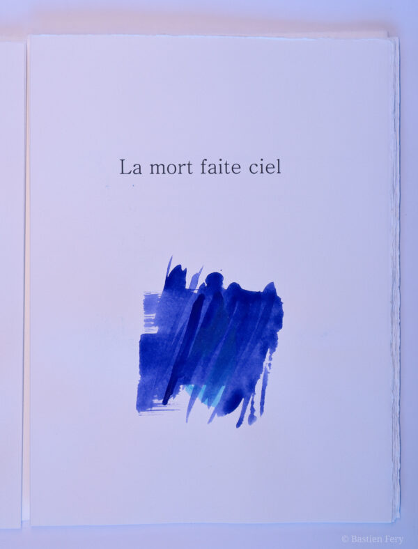 Adonis, La Mort faite ciel, avec sept peintures originales de Anne Slacik – Image 5
