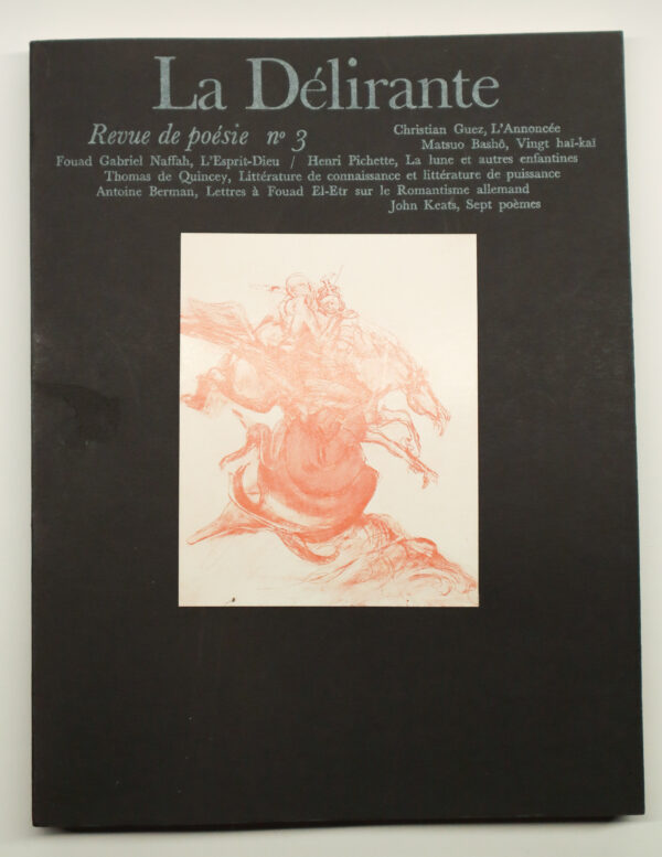 Collectif, « La Délirante, Revue de poésie », n°3