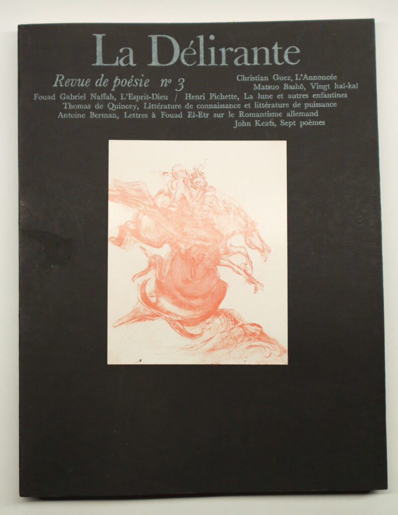Collectif, « La Délirante, Revue de poésie », n°3