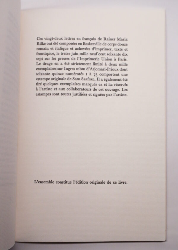 Rainer Maria Rilke, Lettres autour d’un jardin – Image 3