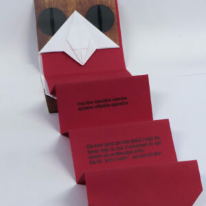 Soulignac, La Bête, livre origami